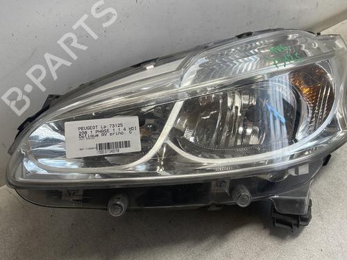 Left headlight PEUGEOT 208 I (CA_, CC_) 1.4 HDi | BP29481670C28 