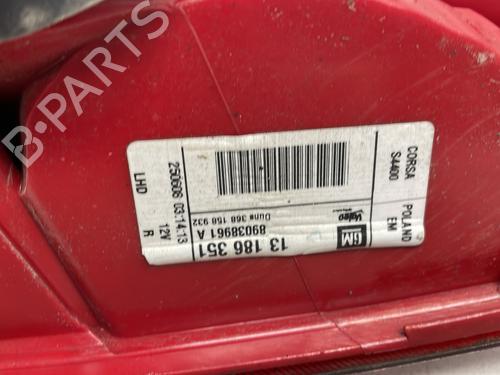 Right taillight OPEL CORSA D (S07) 1.3 CDTI (L08, L68) | BP23852205C35 