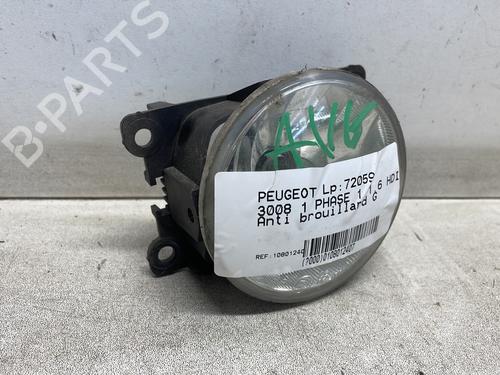 Left front fog light PEUGEOT 3008 I MPV (0U_) 1.6 HDi | BP26962640C30 