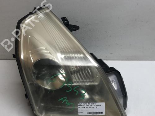Used Right headlight Right headlight RENAULT VEL SATIS (BJ0_) 2.2 dCi (BJ0E, BJ0F) (150 hp) 18230385 18230385