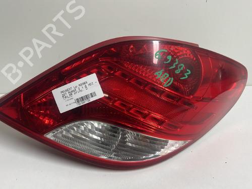 Used Right taillight PEUGEOT 207 (WA_, WC_) 1.6 HDi (92 hp) 18877789