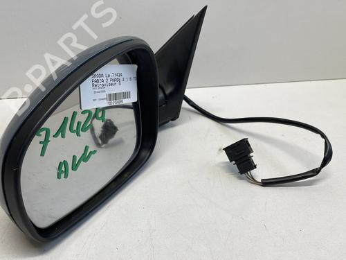 Used Left mirror SKODA FABIA II (542) 1.6 TDI (75 hp) 23762264