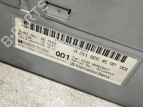 radio-mercedes-benz-e-class-w211-2002-2003-2004-2005-2006-2007-2008-2009-30408916 main image
