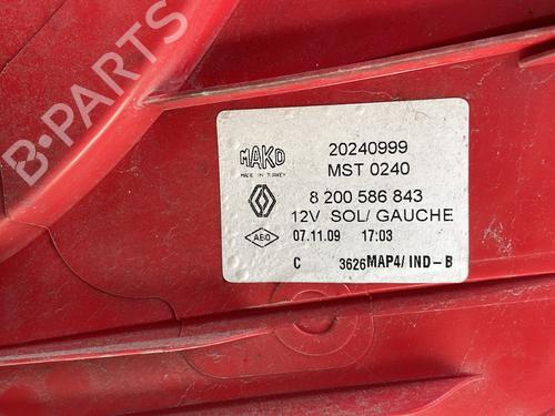 Left taillight RENAULT CLIO III Grandtour (KR0/1_) 1.5 dCi (KR0G) | BP24401714C34 