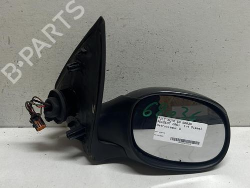 Right mirror PEUGEOT 206+ (2L_, 2M_) 1.4 HDi eco 70 | BP18230030C27