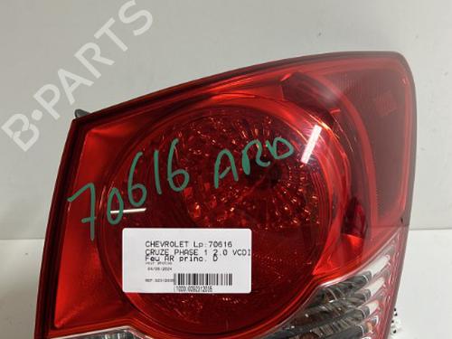 Used Right taillight CHEVROLET CRUZE (J300) [2009-2025]  19500439