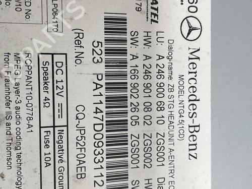 Radio MERCEDES-BENZ A-CLASS (W176) A 200 CDI (176.001) | BP31088503E6 - Image 2