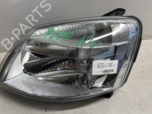 Used Left headlight CITROËN BERLINGO / BERLINGO FIRST MPV (MF_, GJK_, GFK_) 1.6 HDI 90 (MF9HX) (90 hp) 25716162