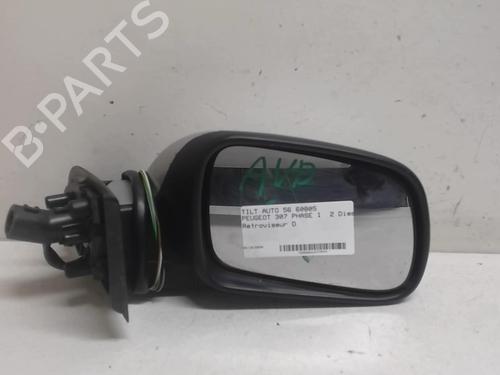 Right mirror PEUGEOT 307 (3A/C) 2.0 HDi 90 | BP18224913C27 