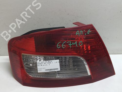 Left taillight PEUGEOT 407 (6D_) 1.6 HDi 110 (6D9HZC, 6D9HYC) | BP18230394C34