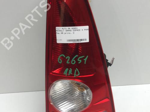 Right taillight RENAULT ESPACE IV (JK0/1_) 3.5 V6 (JK00, JK0F, JK0P, JK0S, JK0W) 8200027152