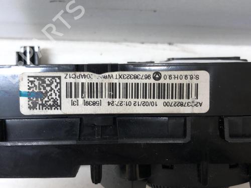 Climate control PEUGEOT 5008 (0U_, 0E_) 2.0 HDi 150 / BlueHDi 150 | BP18211112I5 