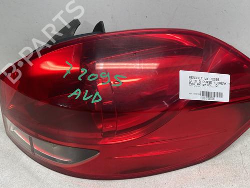 Used Right taillight RENAULT CLIO III Grandtour (KR0/1_) 1.2 16V (KR0P) (101 hp) 25867361