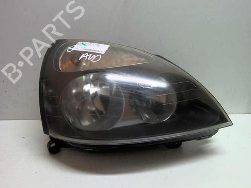 Højre forlygte RENAULT CLIO II (BB_, CB_) 1.2 (BB0A, BB0F, BB10, BB1K, BB28, BB2D, BB2H, CB0A,... (58 hp) 18208220