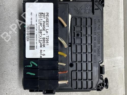Fuse box PEUGEOT 207 SW (WK_) 1.6 HDi | BP27162032E1 