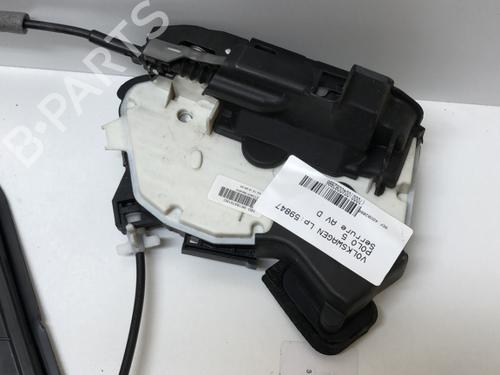 Front right lock VW POLO V (6R1, 6C1) 1.2 | BP18211537C97