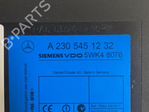 Elektronik Modul MERCEDES-BENZ S-CLASS (W220, V220) S 320 CDI (220.025, 220.125) | BP18530269M83 