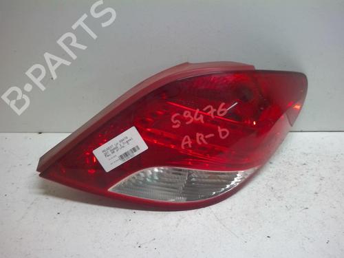 Used Right taillight PEUGEOT 207 (WA_, WC_) 1.6 HDi (92 hp) 18218801