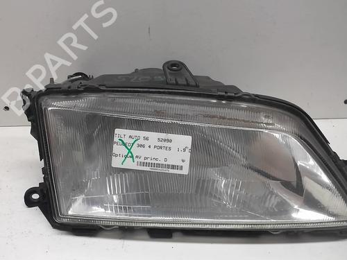 Højre forlygte PEUGEOT 306 (7B, N3, N5) 1.9 SLD (68 hp) 18232786