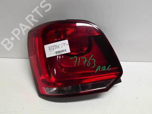 Used Left taillight VW POLO V (6R1, 6C1) 1.6 TDI (75 hp) 23762250