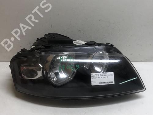 Used Right headlight AUDI A3 Sportback (8PA) 1.9 TDI (105 hp) 18210286