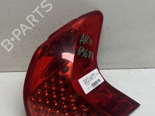 Used Right taillight PEUGEOT 3008 I MPV (0U_) 1.6 HDi (112 hp) 18334547