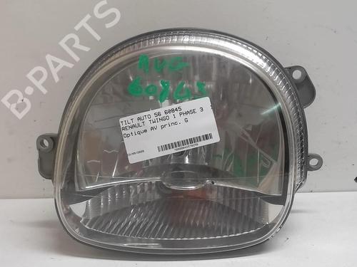 Used Left headlight RENAULT TWINGO I (C06_) 1.2 16V (C06C, C06D, C06K) (75 hp) 18211371