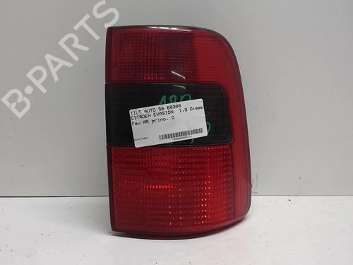 Used Right taillight CITROËN EVASION MPV (22, U6) 1.9 TD (92 hp) 18221476
