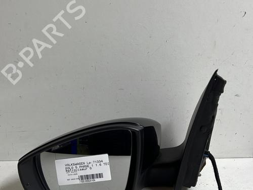 Used Left mirror VW POLO V (6R1, 6C1) 1.6 TDI (75 hp) 22654191