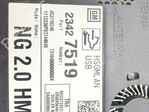 Módulo eletrónico Módulo eletrónico 37531517 37531517