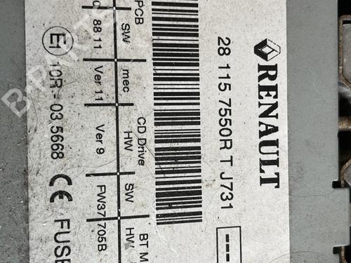 Radio RENAULT MEGANE III Coupe (DZ0/1_) 1.4 TCe (DZ0F, DZ1V) | BP29282403E6