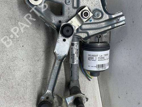 Used Front wiper motor PEUGEOT 3008 I MPV (0U_) 1.6 HDi (114 hp) 27166639