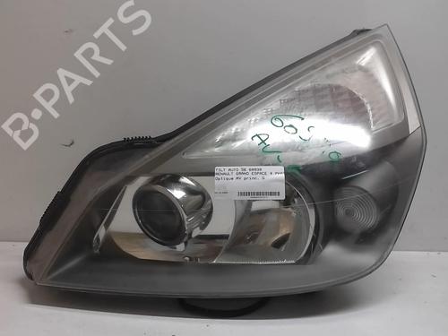 Used Left headlight RENAULT ESPACE IV (JK0/1_) 3.5 V6 (JK00, JK0F, JK0P, JK0S, JK0W) (241 hp) 18224903