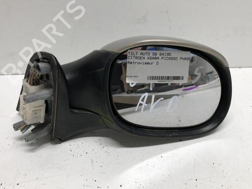 Used Right mirror CITROËN XSARA PICASSO (N68) 2.0 HDi (90 hp) 18210762