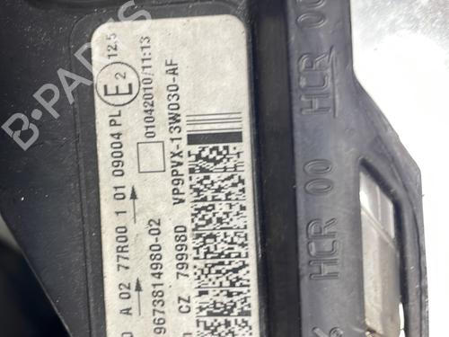 Left headlight CITROËN C3 II (SC_) 1.6 HDi 90 | BP31968058C28 