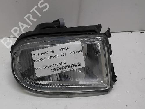 Used Left front fog light RENAULT ESPACE III (JE0_) 2.0 (JE0A) (114 hp) 18215686