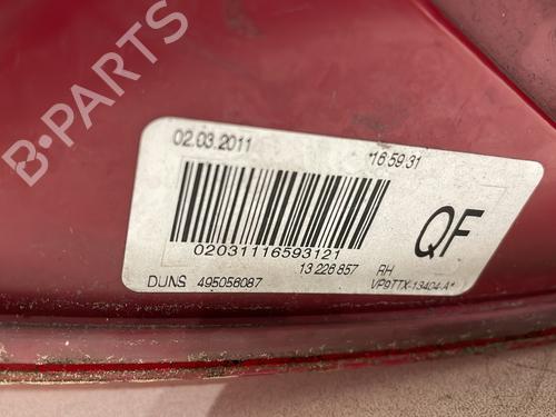 Right taillight OPEL INSIGNIA A Sports Tourer (G09) 2.0 CDTI (35) | BP25716164C35