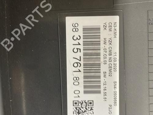 Kombiinstrument OPEL CORSA F (P2JO) 1.2 (68) | BP29974358C47