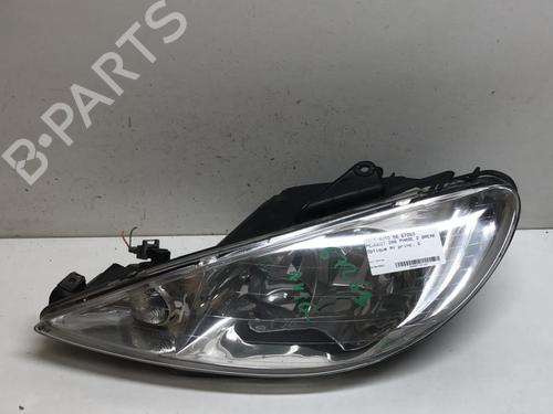 Used Left headlight PEUGEOT 206 SW (2E/K) 1.4 HDi (68 hp) 18223084