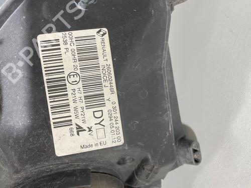 Left headlight RENAULT MEGANE III Hatchback (BZ0/1_, B3_) 1.5 dCi (BZ09, BZ0D, BZ1W, BZ29, BZ14) | BP37637427C28 - Image 3