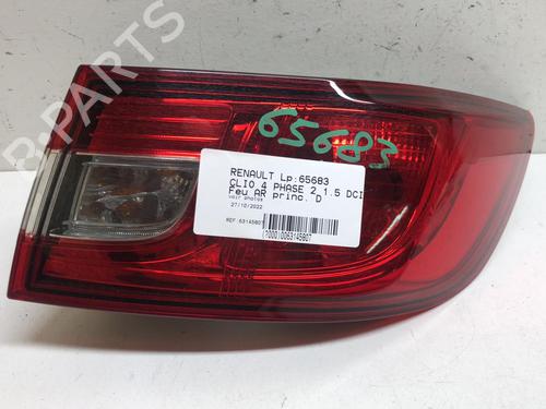 Used Right taillight RENAULT CLIO IV (BH_) 1.5 dCi 90 (90 hp) 18219986