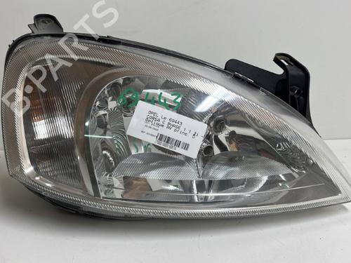 Używane Lampa przednia prawa OPEL CORSA C (X01) 1.2 (F08, F68) (75 hp) 19779244