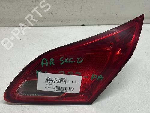 Højre baklys, luke OPEL ASTRA J (P10) 1.4 (68) (100 hp) 18209728
