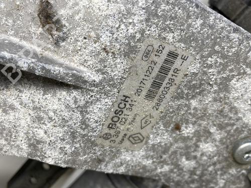 Used Front wipers mechanism Front wipers mechanism RENAULT ZOE (BFM_) ZOE (92 hp) 24444260 24444260