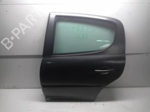 Used Left rear door PEUGEOT 207 (WA_, WC_) 1.4 HDi (68 hp) 18228401