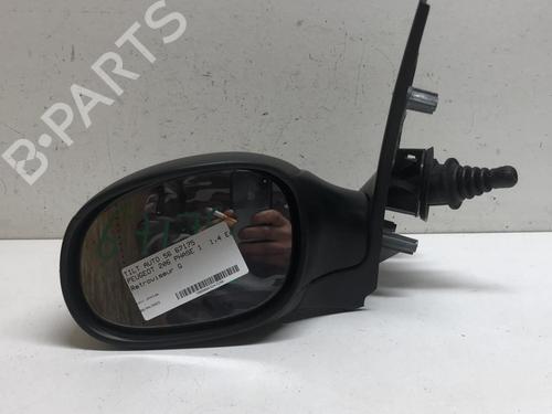 Used Left mirror PEUGEOT 206 Hatchback (2A/C) 1.4 i (75 hp) 18219696