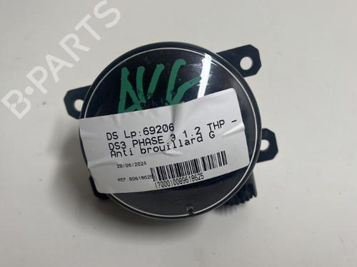 Used Left front fog light Left front fog light DS DS 3 (SA_) 1.2 THP 110 / PureTech 110 (SAHNPS, SAHNZ6, SAHNZT) (110 hp) 18659354 18659354