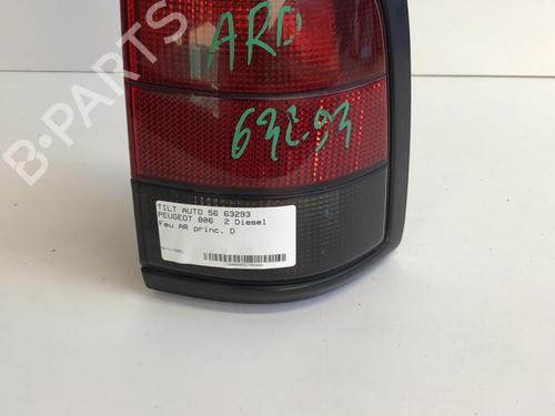 Used Right taillight PEUGEOT 806 (221) 2.0 HDI (109 hp) 18224285