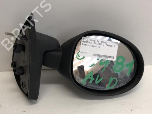 Retrovisor derecho RENAULT TWINGO I (C06_) 1.2 16V (C06C, C06D, C06K) (75 hp) 18231471