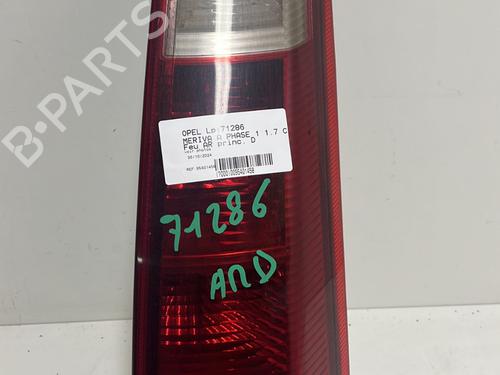 Used Right taillight OPEL MERIVA A MPV (X03) 1.7 CDTI (E75) (100 hp) 21010020